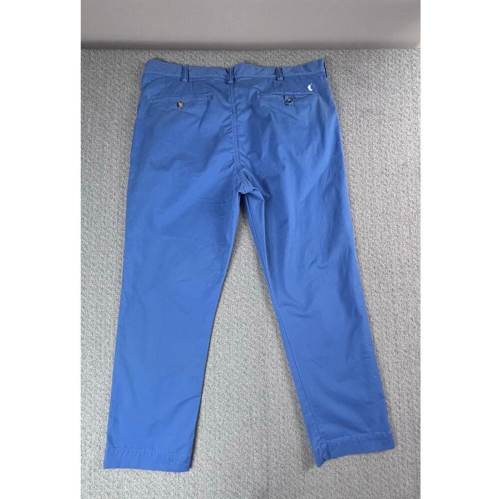 Polo Ralph Lauren Men's Sz 38/30 Blue Chino Pants Trousers Stretch Cotton - Picture 2 of 12